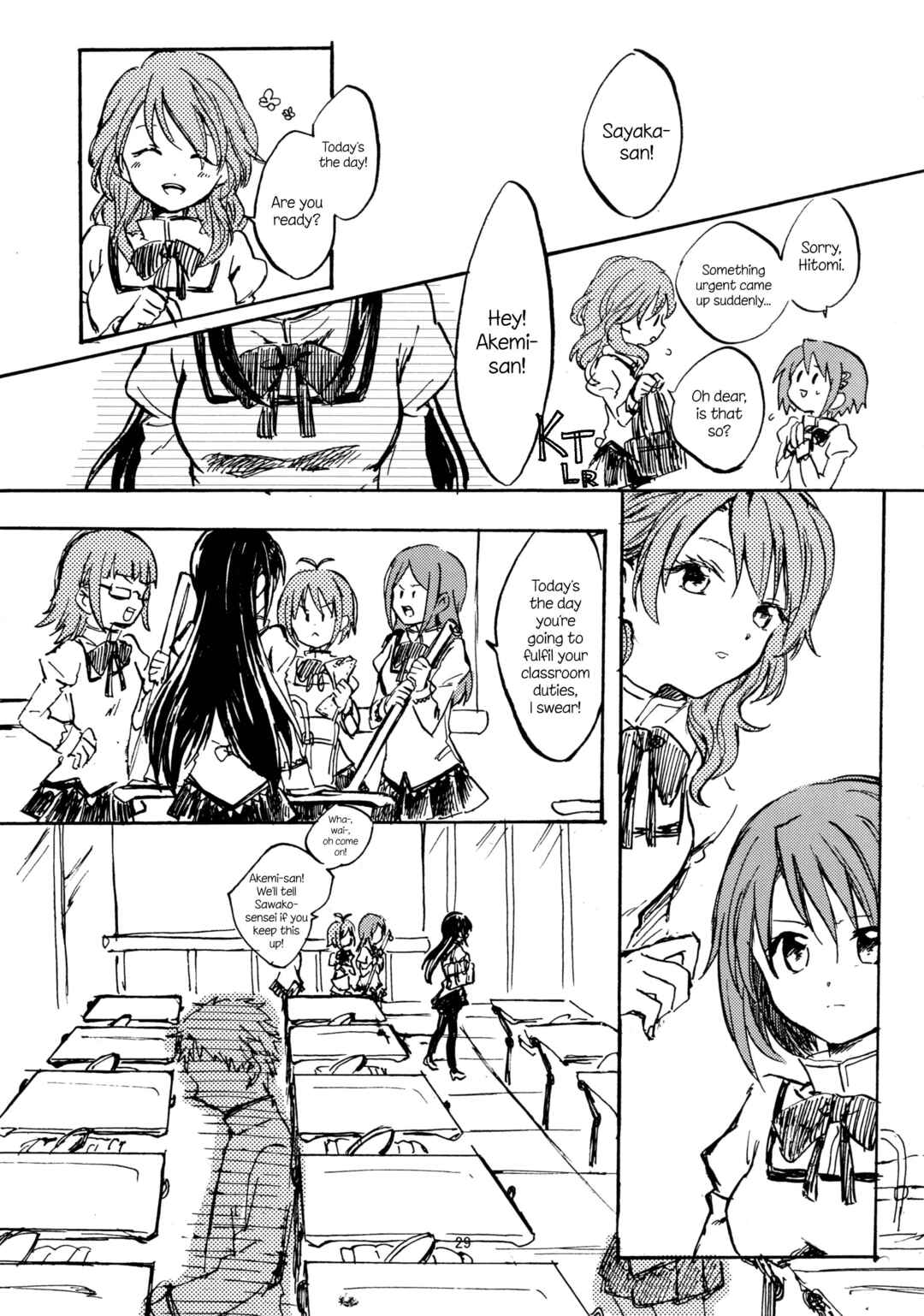 Page 29 Chapter Unknown_d383 Mahou Shoujo Madoka★Magica - Akemi Homura ga Tenkou Shitara Kaname Madoka ga Shindeita Hanashi (Doujinshi)