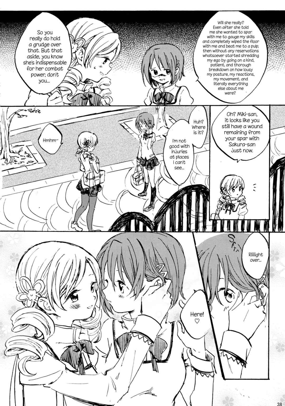 Page 38 Chapter Unknown_d383 Mahou Shoujo Madoka★Magica - Akemi Homura ga Tenkou Shitara Kaname Madoka ga Shindeita Hanashi (Doujinshi)