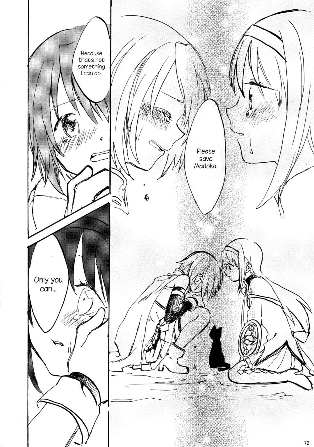 Page 71 Chapter Unknown_d383 Mahou Shoujo Madoka★Magica - Akemi Homura ga Tenkou Shitara Kaname Madoka ga Shindeita Hanashi (Doujinshi)