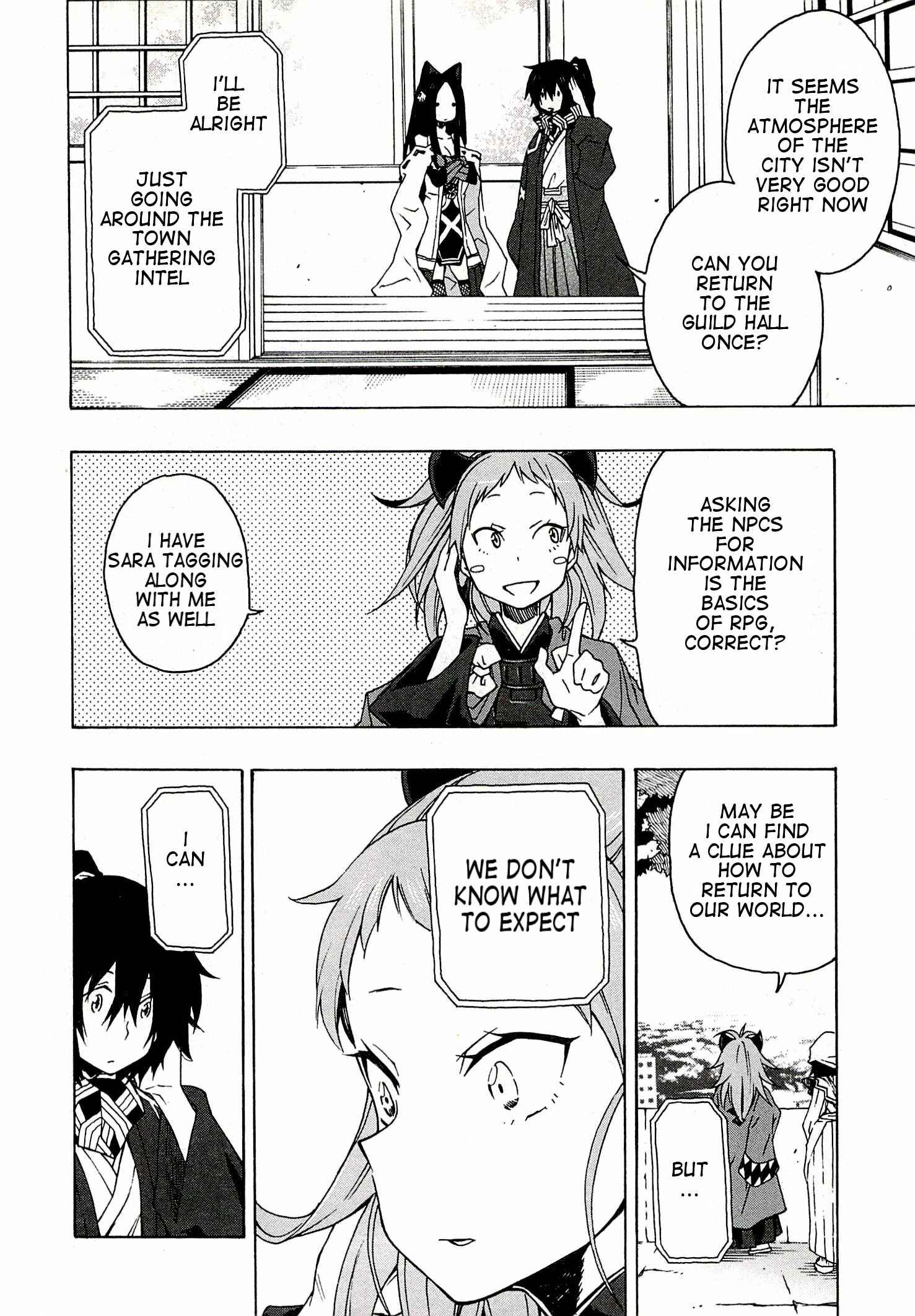 Page 10 Chapter 4 Log Horizon - Nishikaze no Ryodan