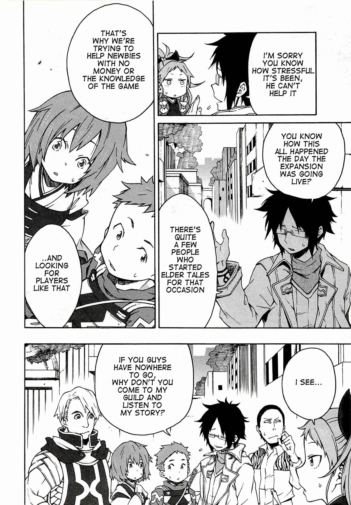 Page 14 Chapter 4 Log Horizon - Nishikaze no Ryodan