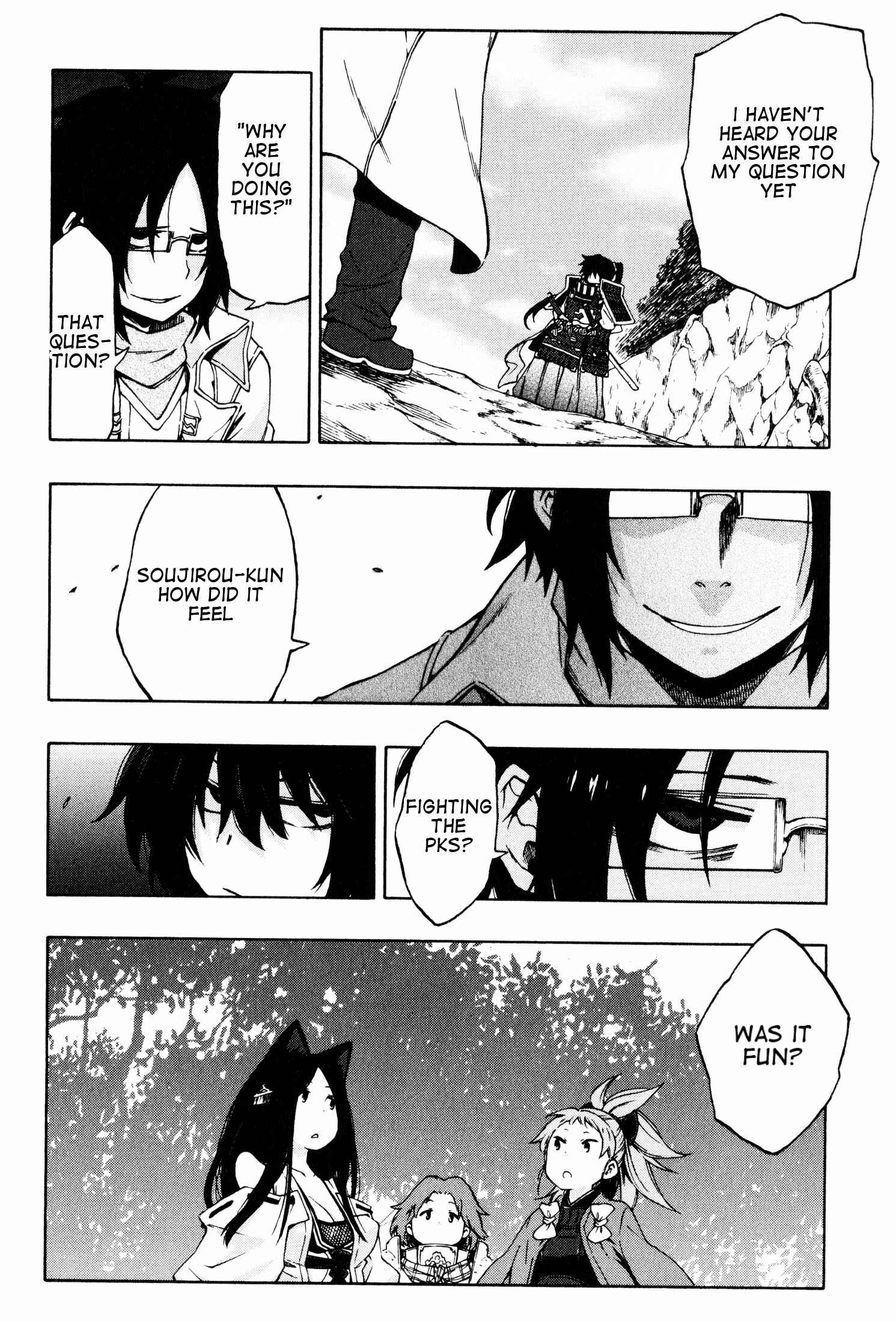 Page 14 Chapter 11 Log Horizon - Nishikaze no Ryodan