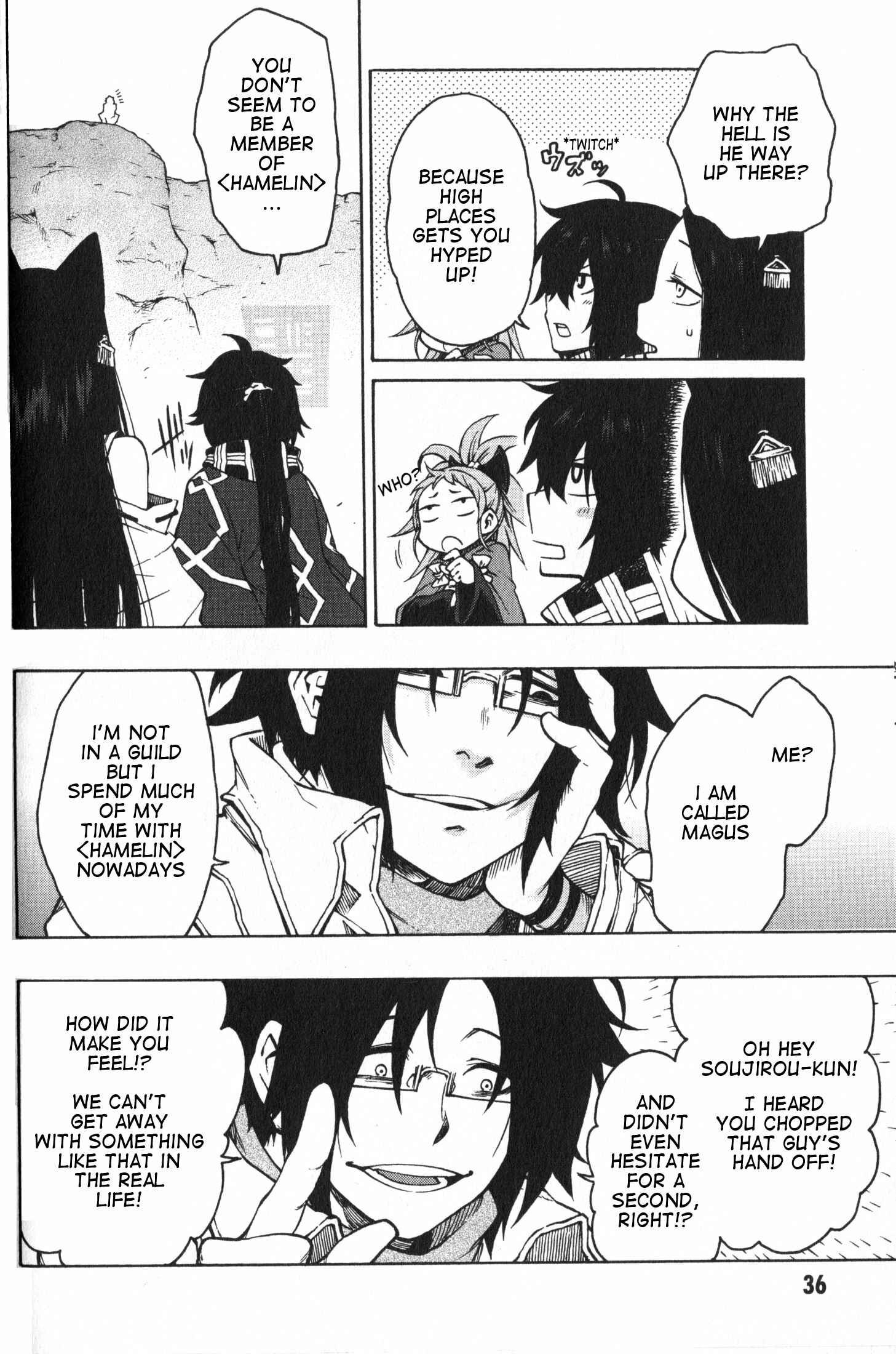 Page 12 Chapter 8 Log Horizon - Nishikaze no Ryodan