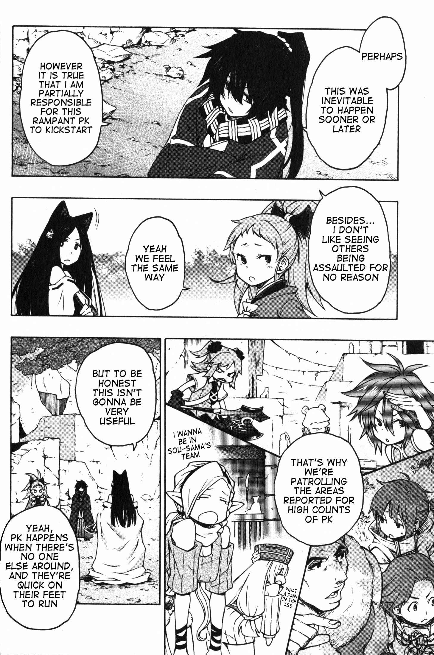 Page 8 Chapter 8 Log Horizon - Nishikaze no Ryodan