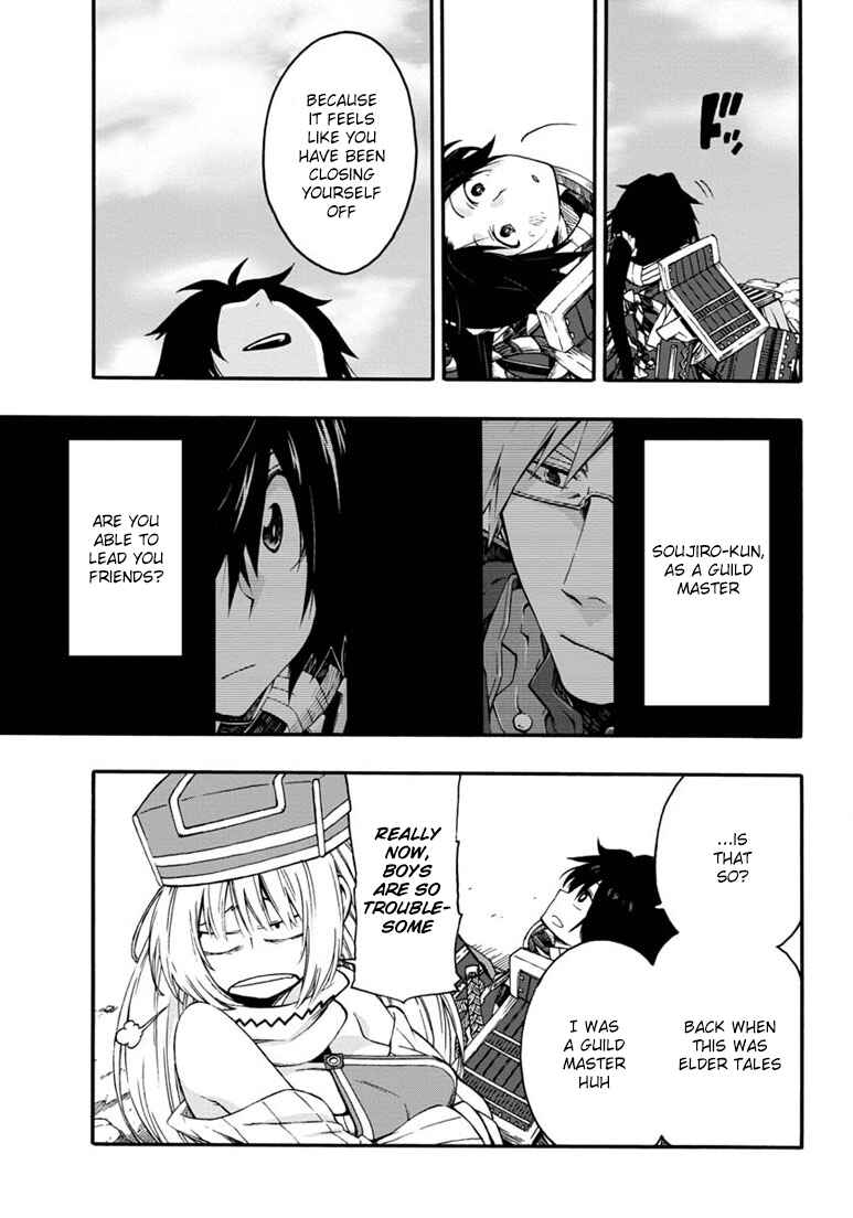 Page 22 Chapter 15 Log Horizon - Nishikaze no Ryodan