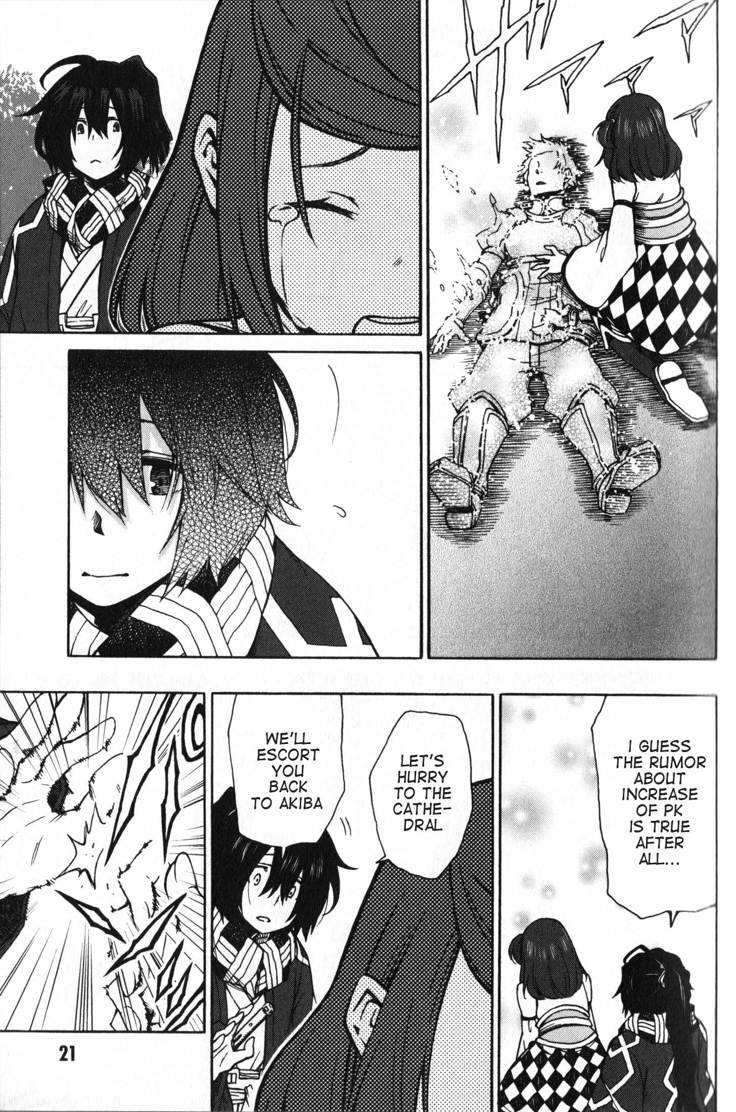 Page 22 Chapter 7 Log Horizon - Nishikaze no Ryodan