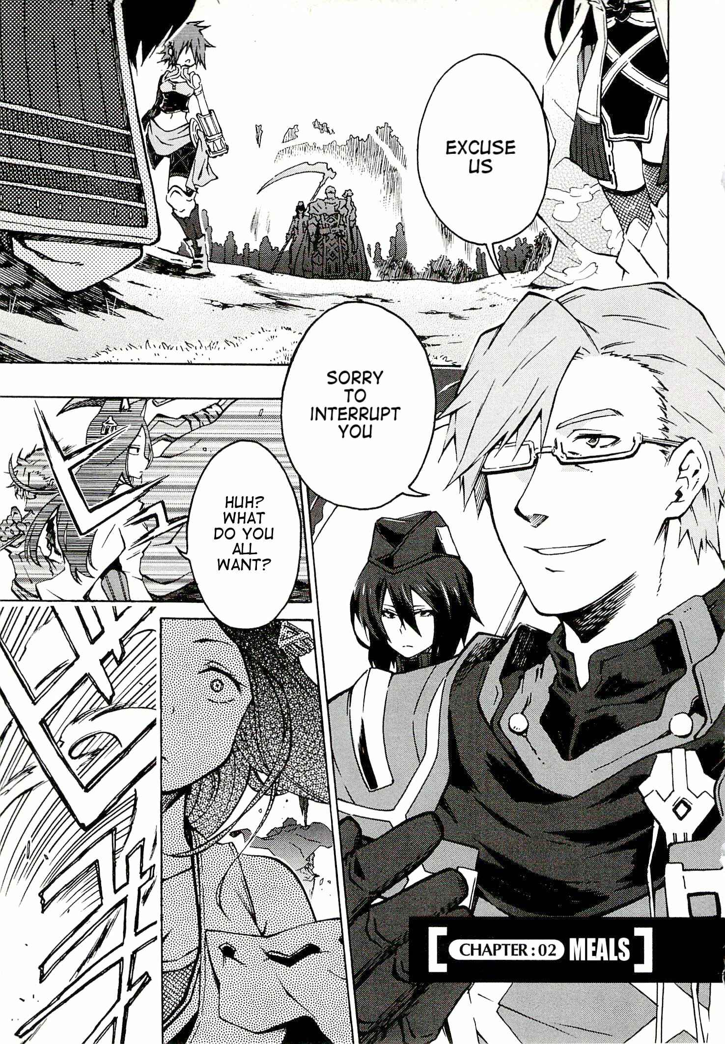 Page 1 Chapter 2 Log Horizon - Nishikaze no Ryodan