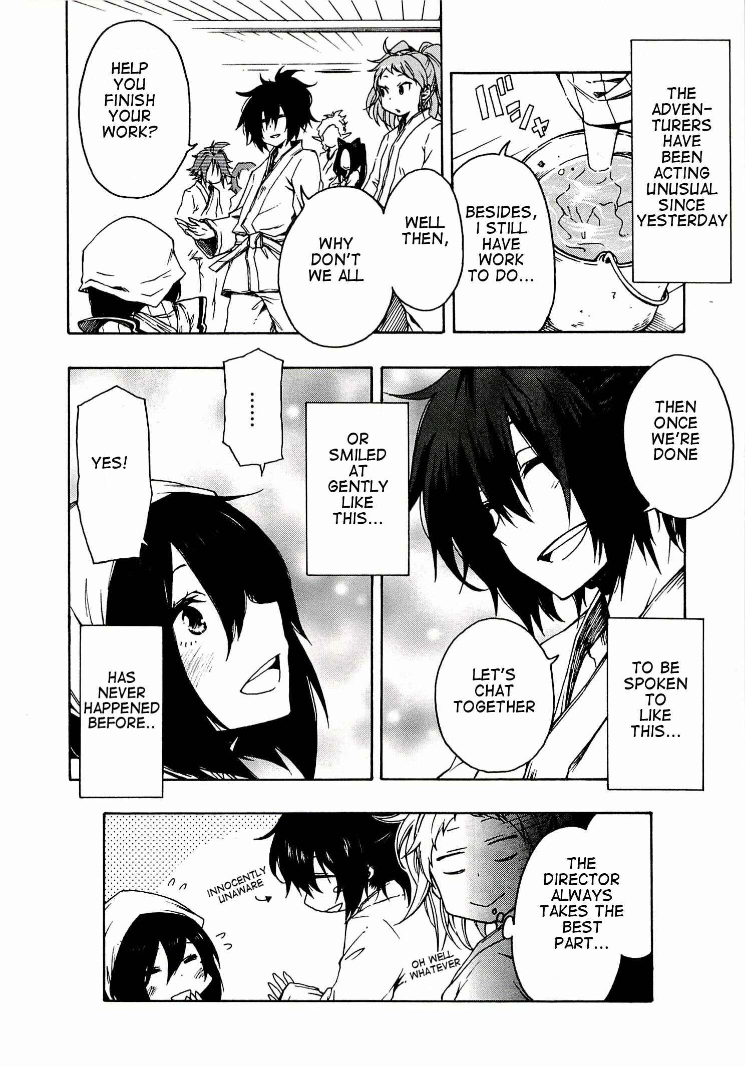 Page 22 Chapter 3 Log Horizon - Nishikaze no Ryodan