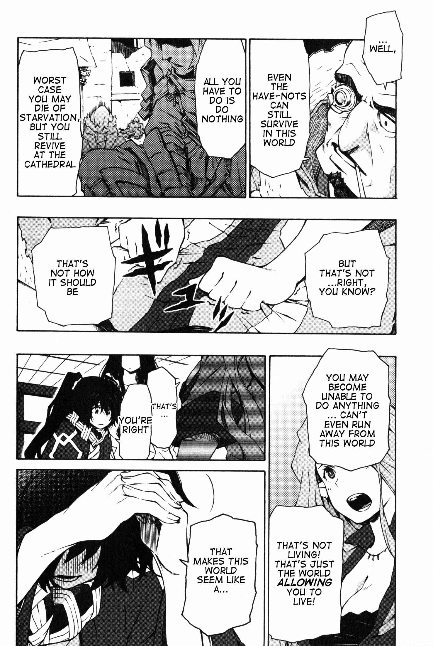 Page 8 Chapter 9 Log Horizon - Nishikaze no Ryodan