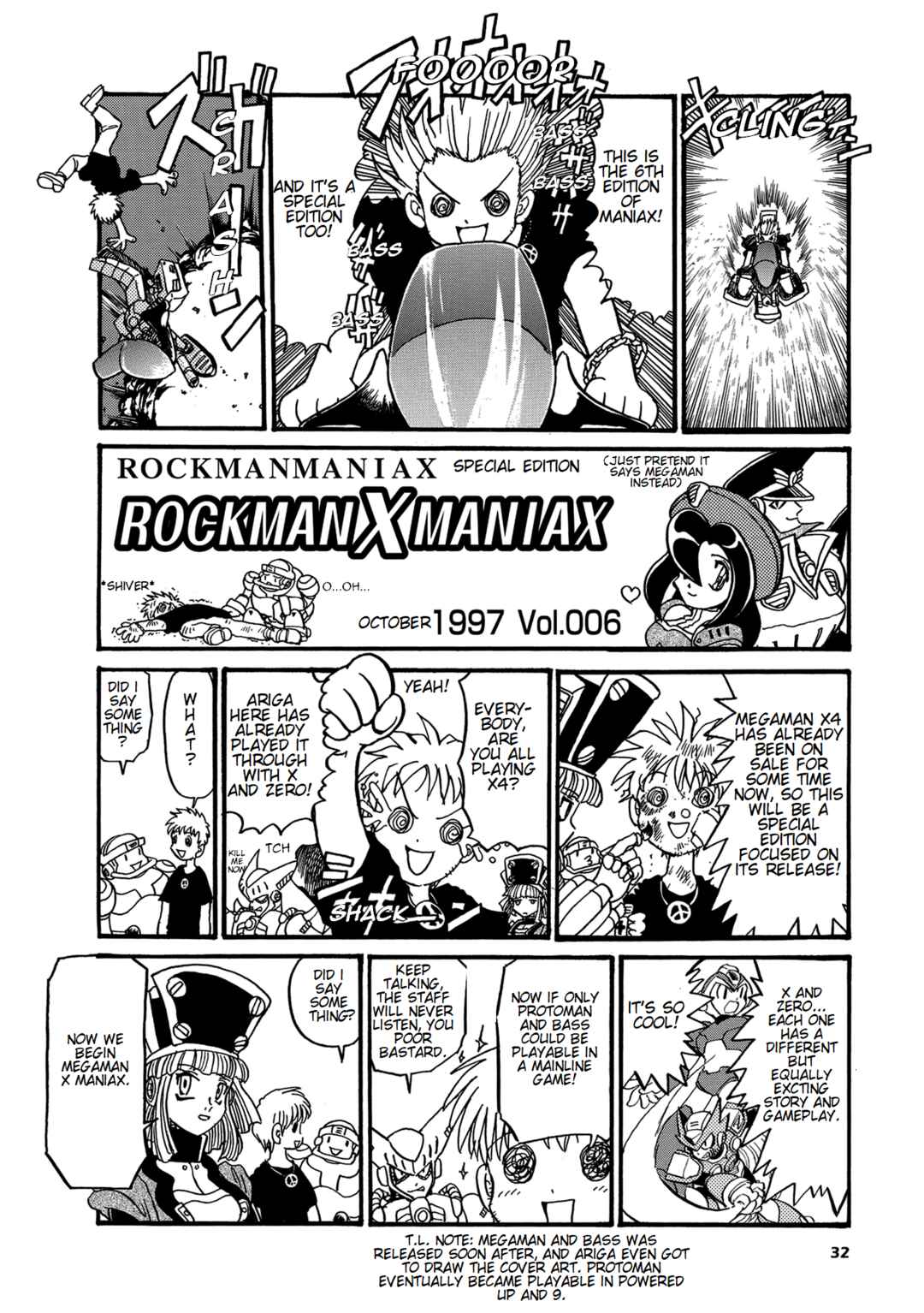 Page 1 Chapter 6 Mega Man Maniax