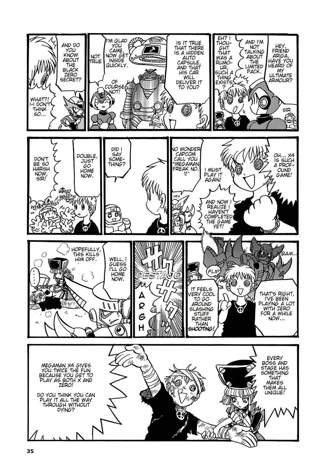 Page 4 Chapter 6 Mega Man Maniax