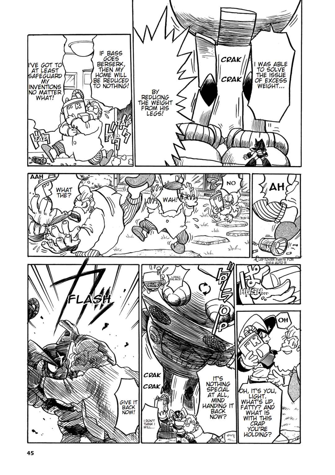 Page 4 Chapter 8 Mega Man Maniax