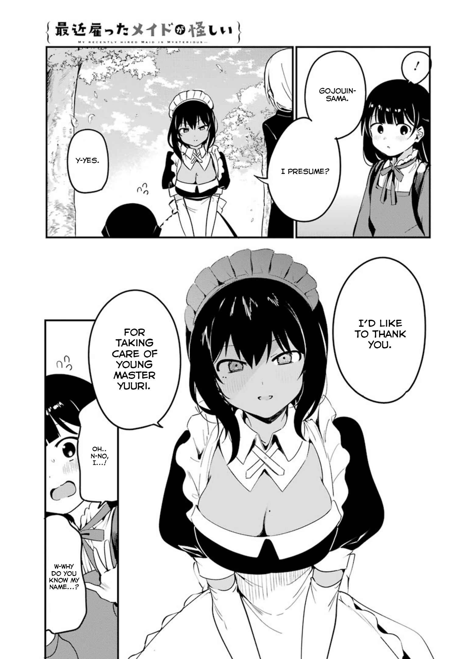 Page 15 Chapter 6 The Maid I Hired Recently Is Mysterious (Magazine)
