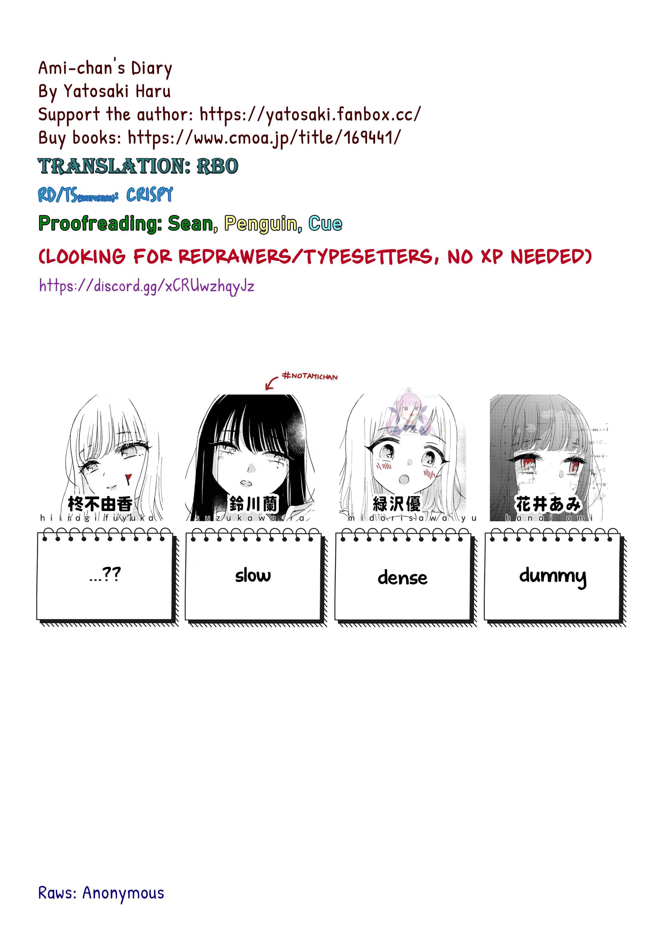 Page 22 Chapter 6 Ami-chan no Nikki