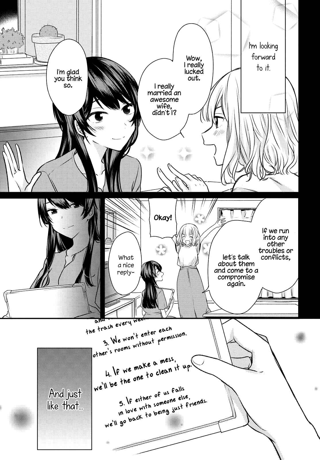 Page 15 Chapter 2 Onna Tomodachi to Kekkon Shitemita.