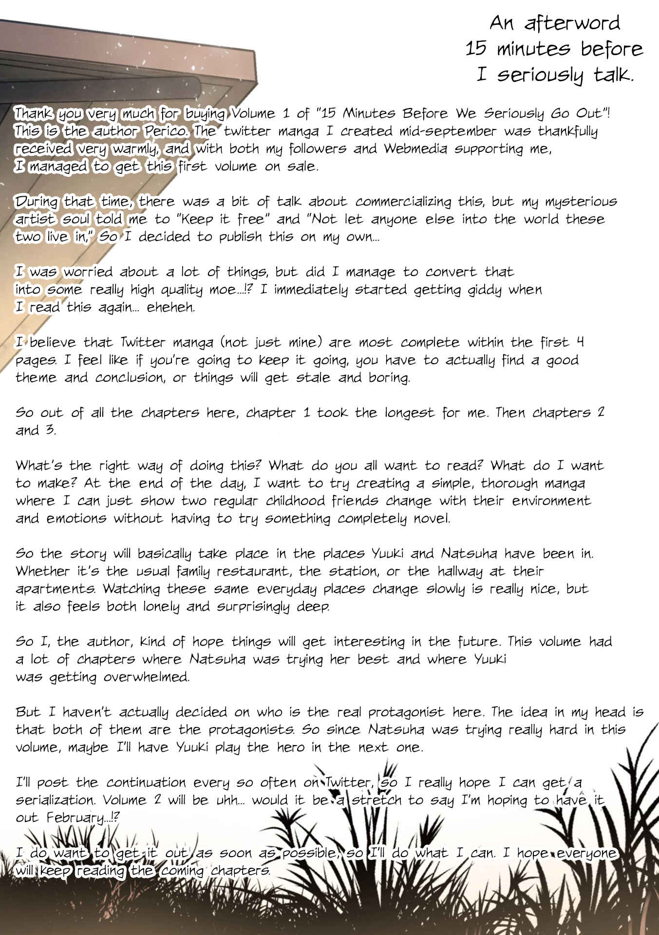 Page 12 Chapter 6 Maji de Tsukiau 15-fun Mae
