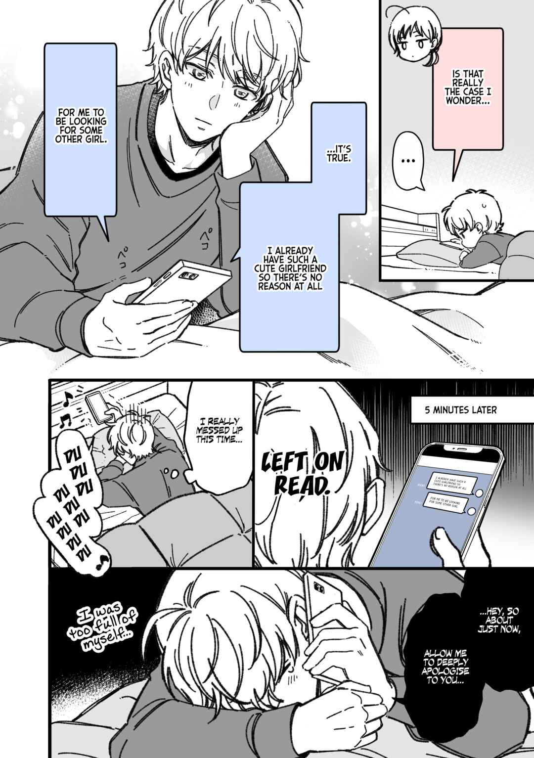 Page 3 Chapter 37 Maji de Tsukiau 15-fun Mae