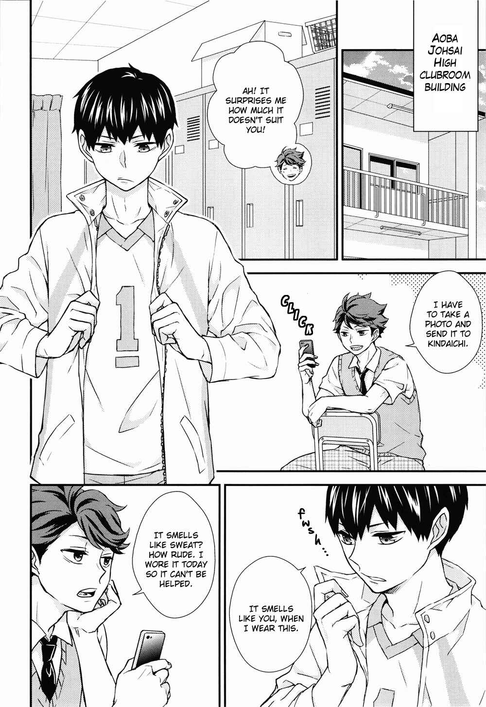 Page 10 Chapter Unknown_a100 Haikyu!! - Moshimo Kimi ga (Doujinshi)