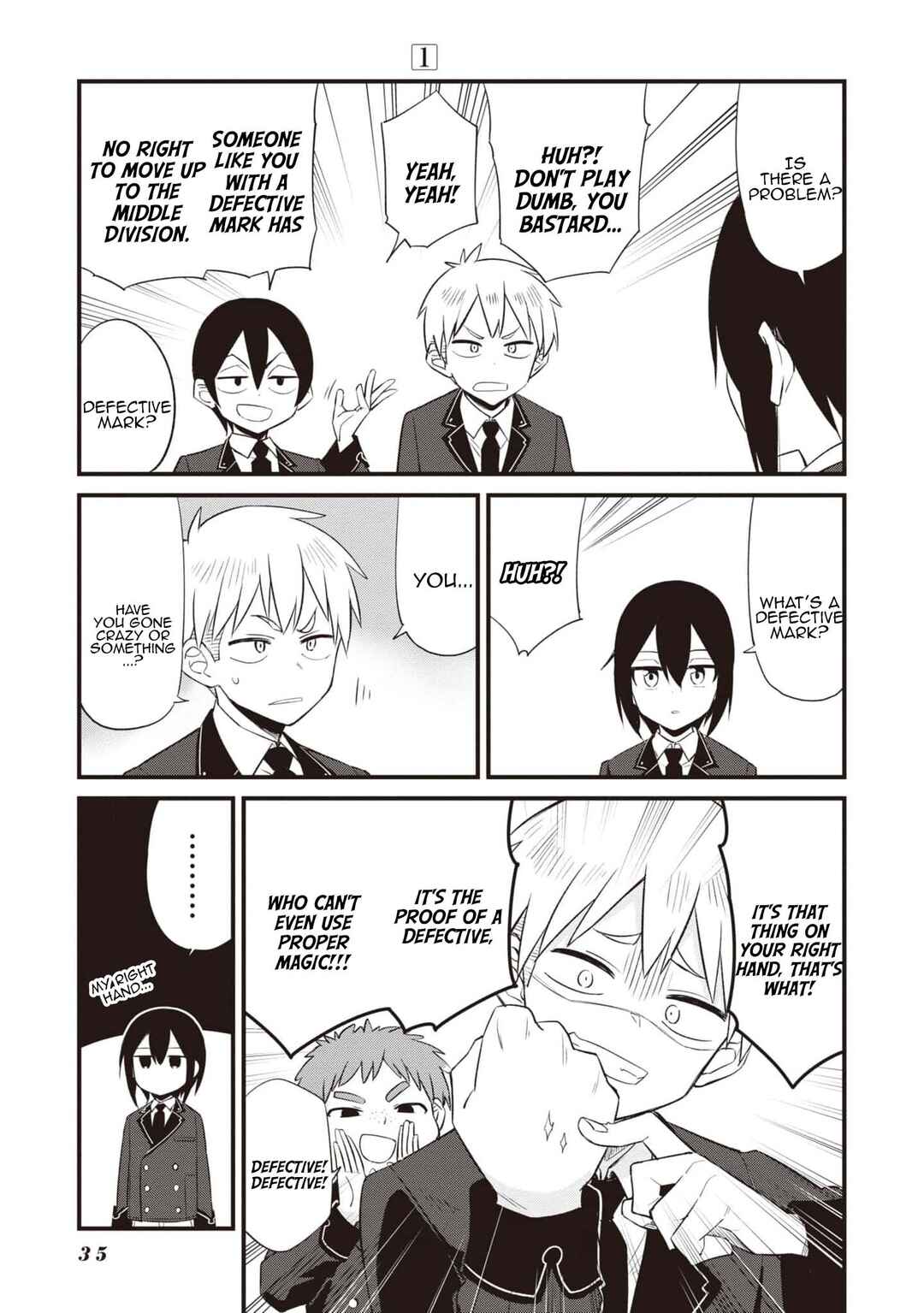 Page 10 Chapter 1.2 The Weakest Student is Actually the Strongest Sage