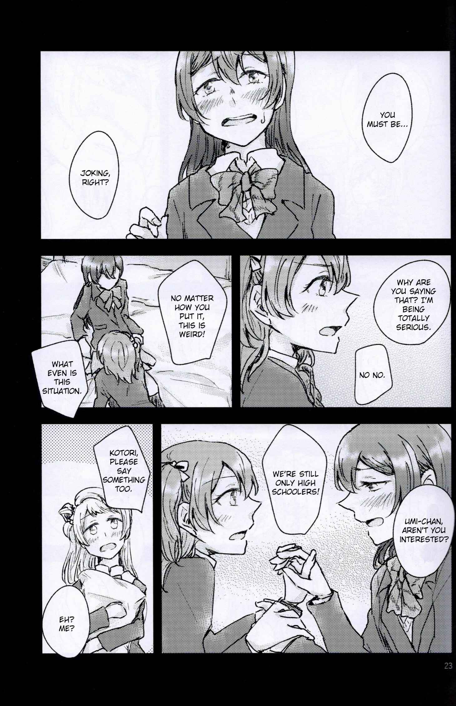 Page 22 Chapter Unknown_f12f Love Live! - Be Happy! (Doujinshi)