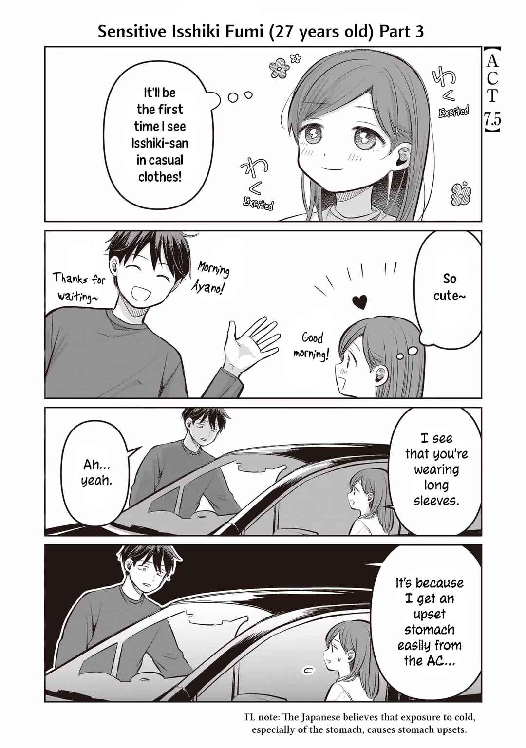 Page 1 Chapter 7.5 Koibumi to 13-sai no Actress