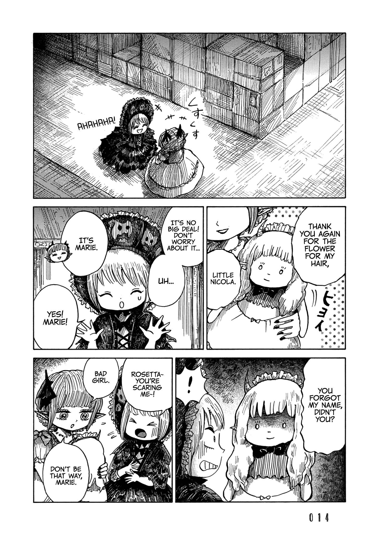 Page 12 Chapter 13 Nicola Traveling Around the Demons’ World