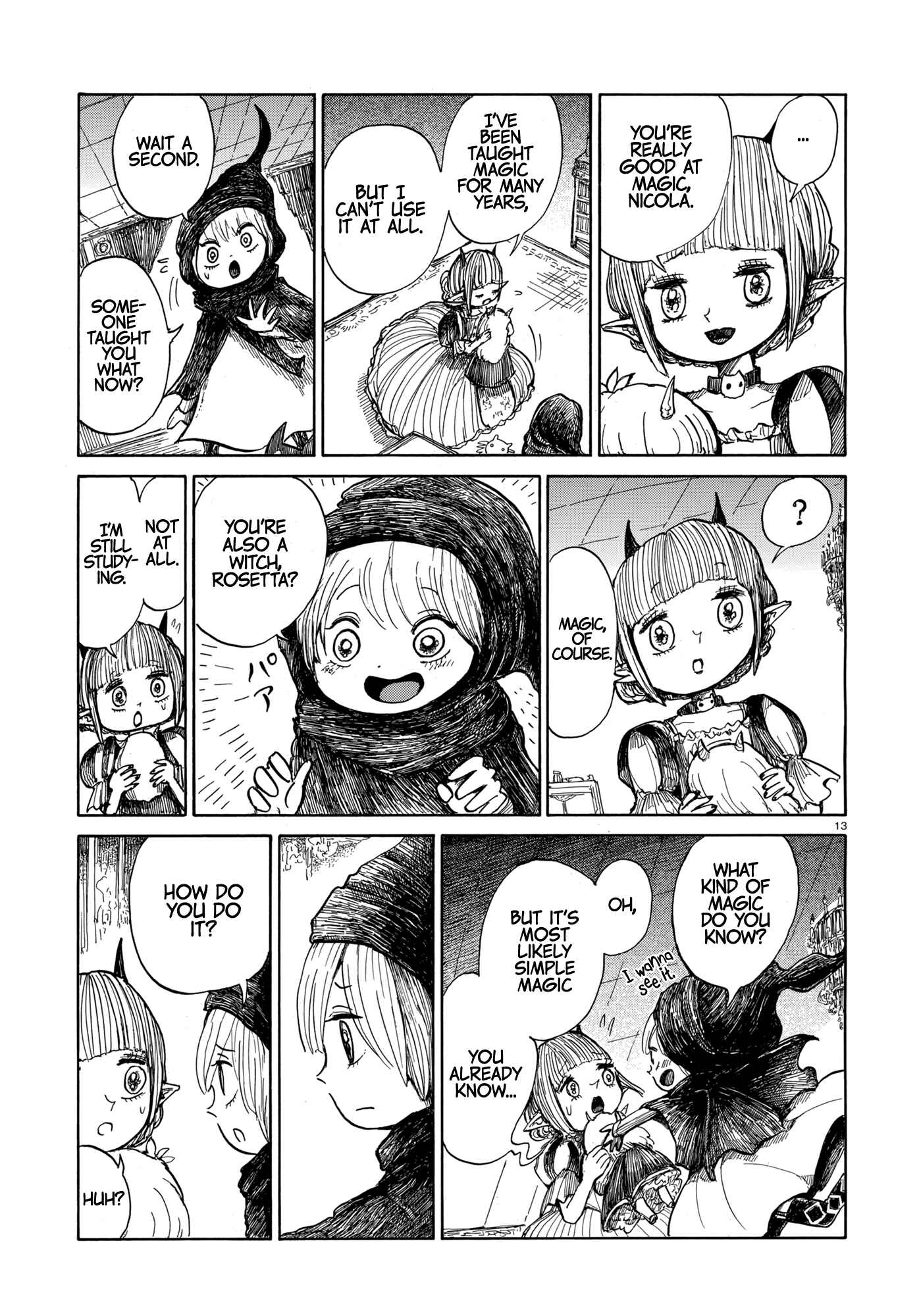 Page 13 Chapter 3 Nicola Traveling Around the Demons’ World