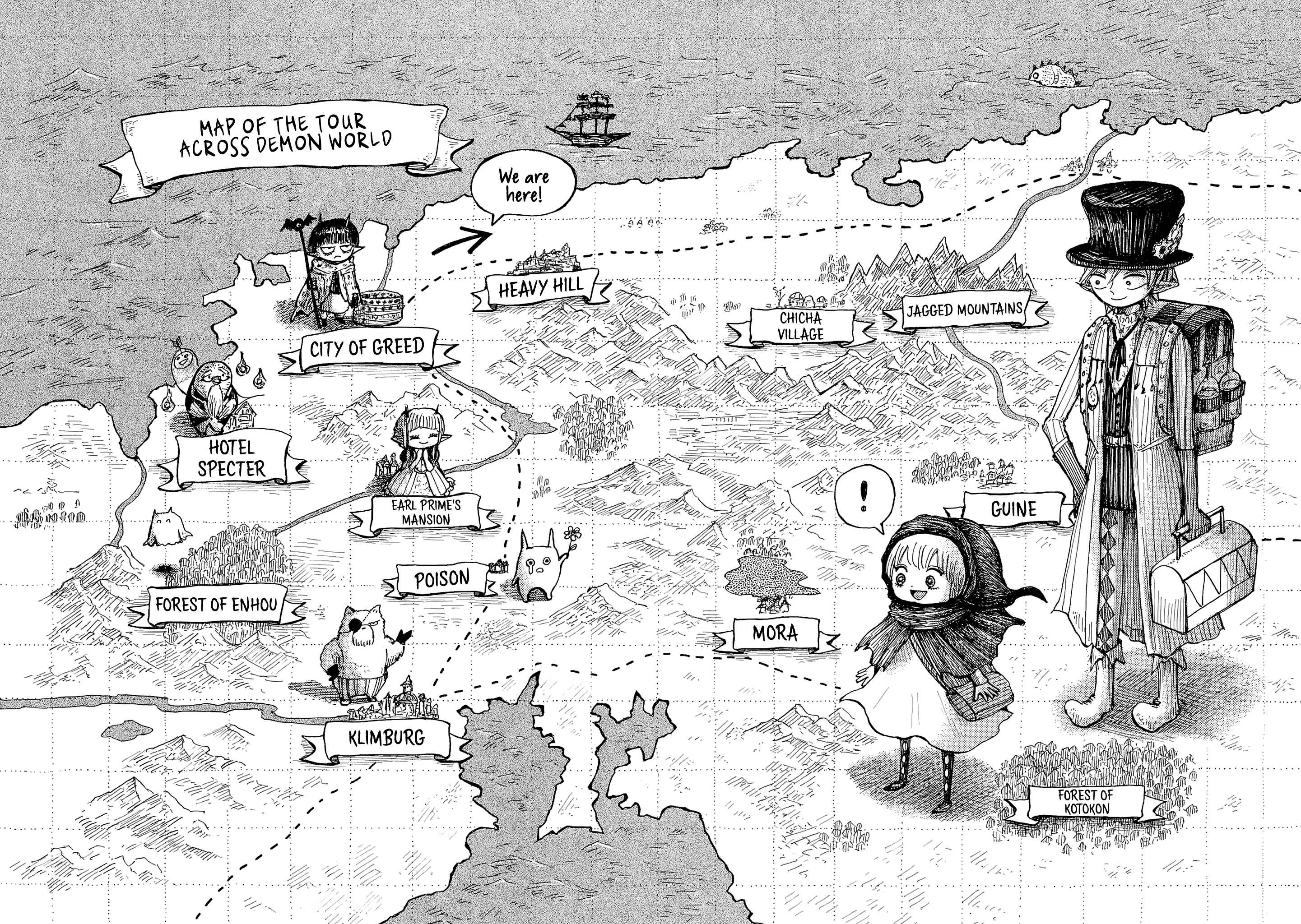 Page 4 Chapter 7 Nicola Traveling Around the Demons’ World