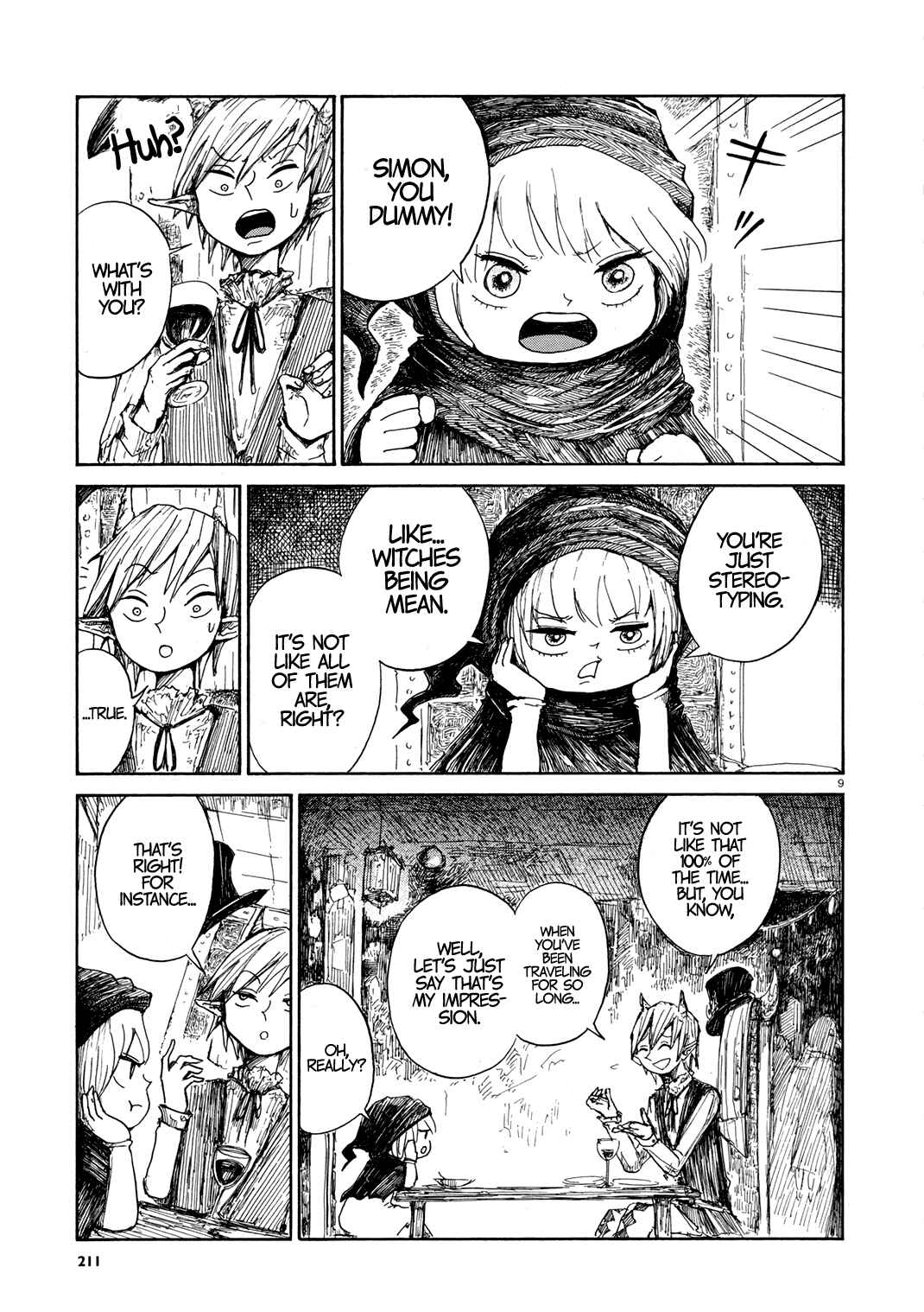 Page 9 Chapter 2 Nicola Traveling Around the Demons’ World