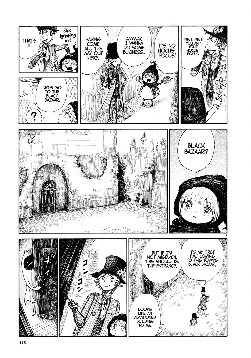 Page 7 Chapter 1 Nicola Traveling Around the Demons’ World