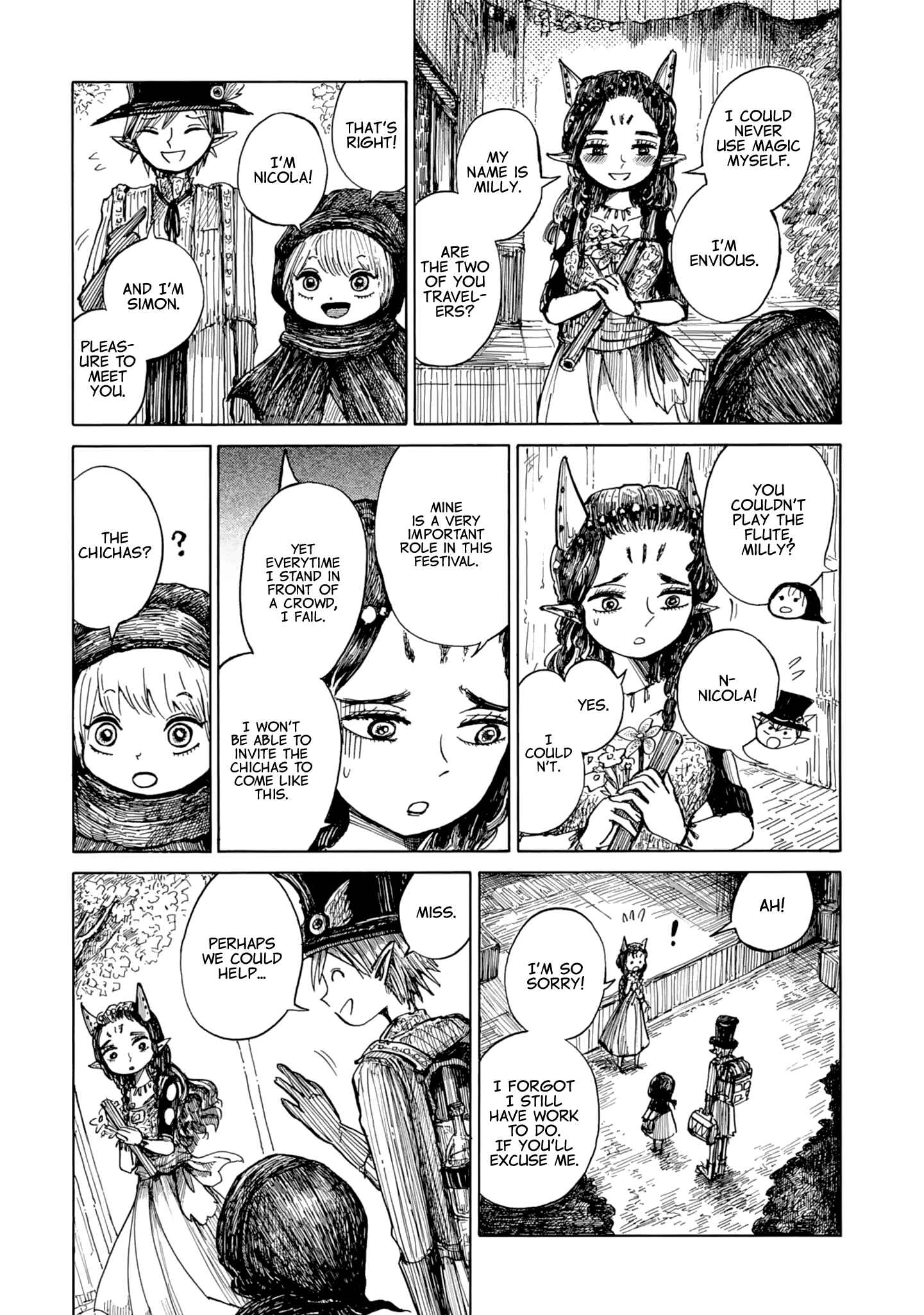 Page 7 Chapter 8 Nicola Traveling Around the Demons’ World
