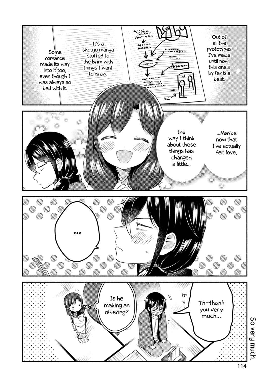 Page 4 Chapter 22 Mangaka-sensei to Zashiki Warashi