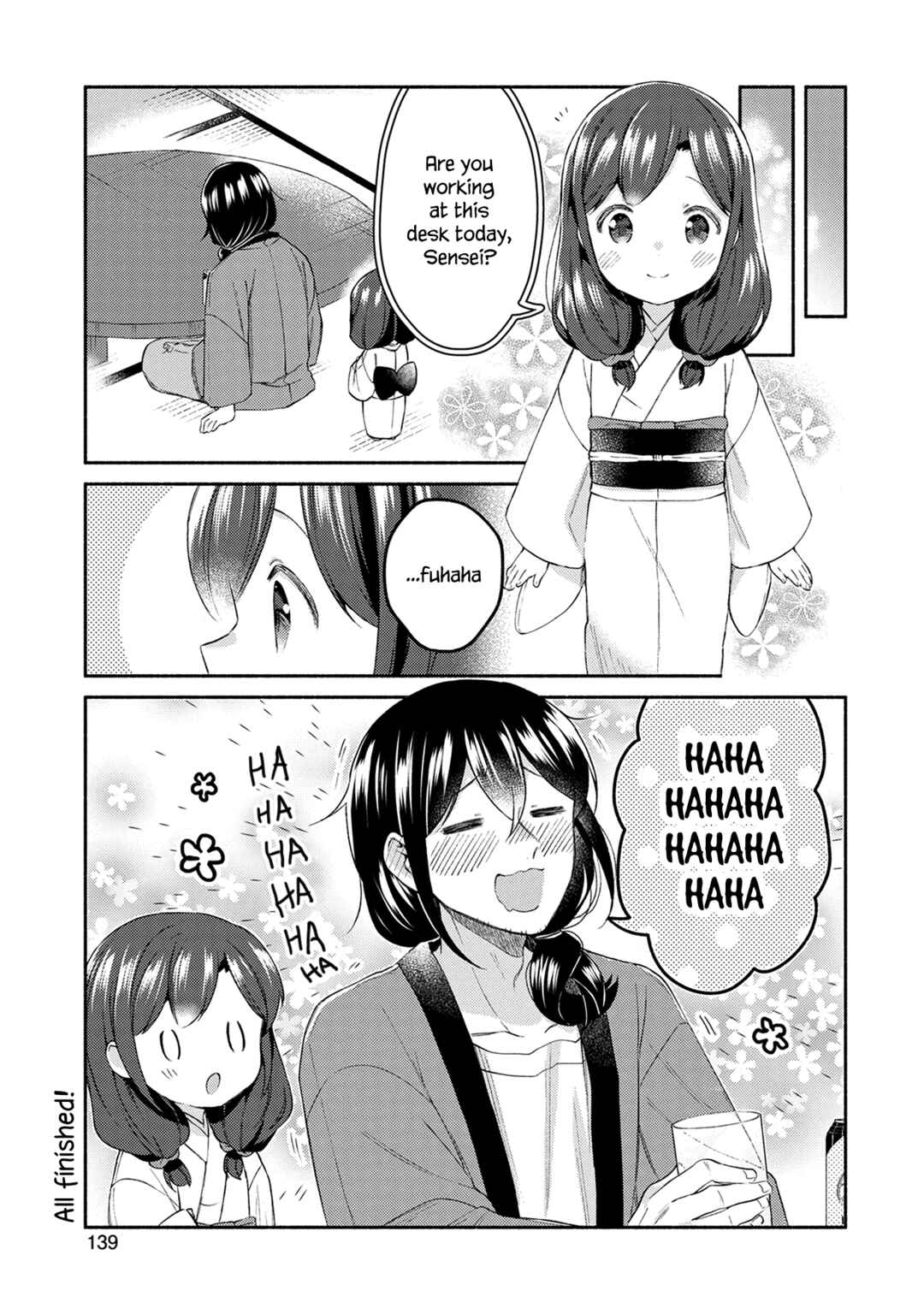 Page 3 Chapter 15.9 Mangaka-sensei to Zashiki Warashi