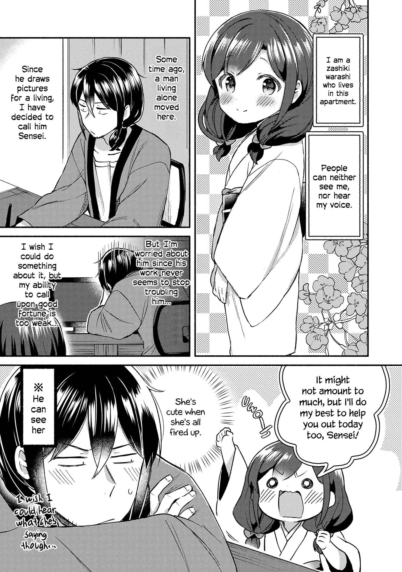 Page 5 Chapter 9 Mangaka-sensei to Zashiki Warashi