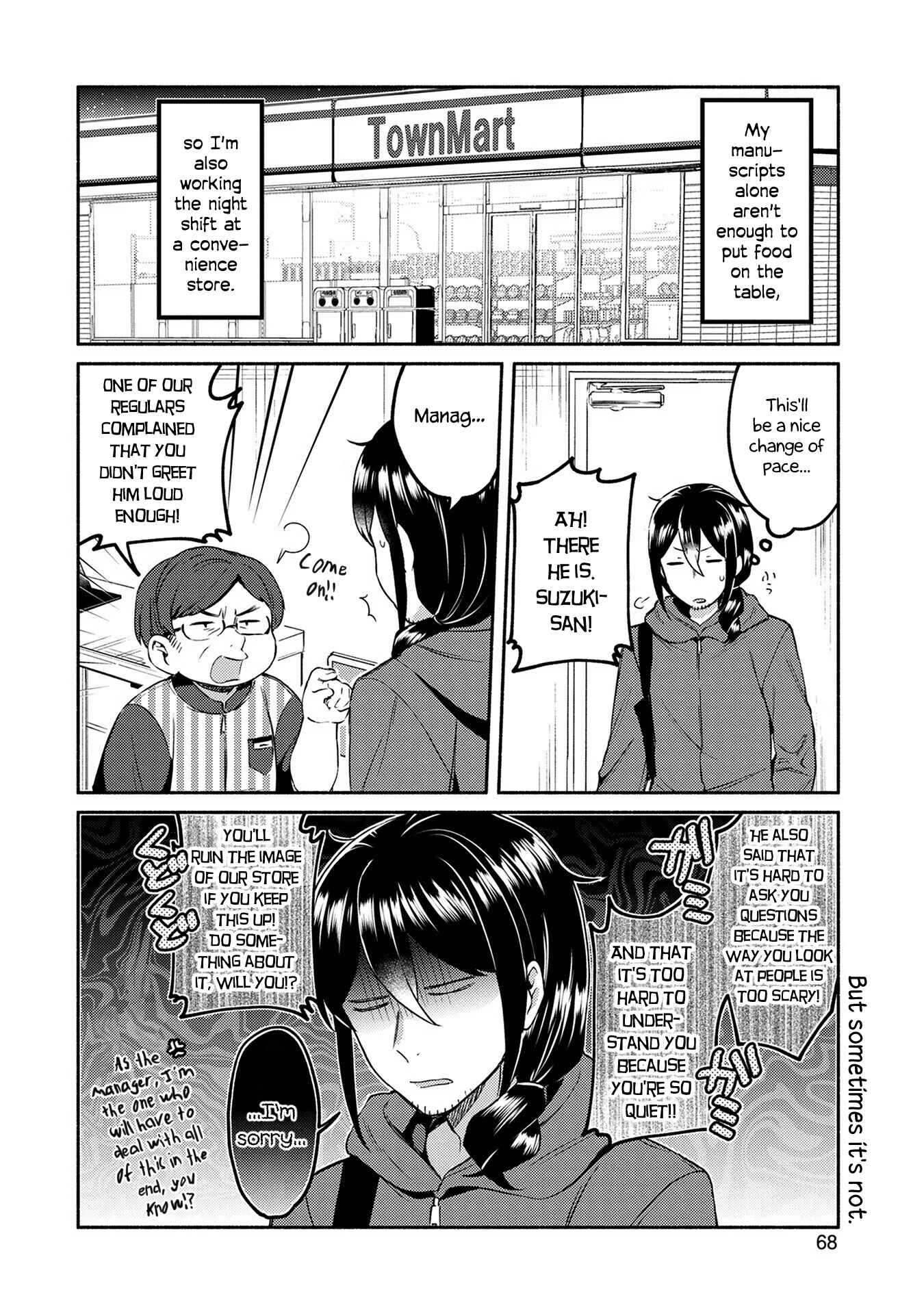 Page 4 Chapter 4 Mangaka-sensei to Zashiki Warashi