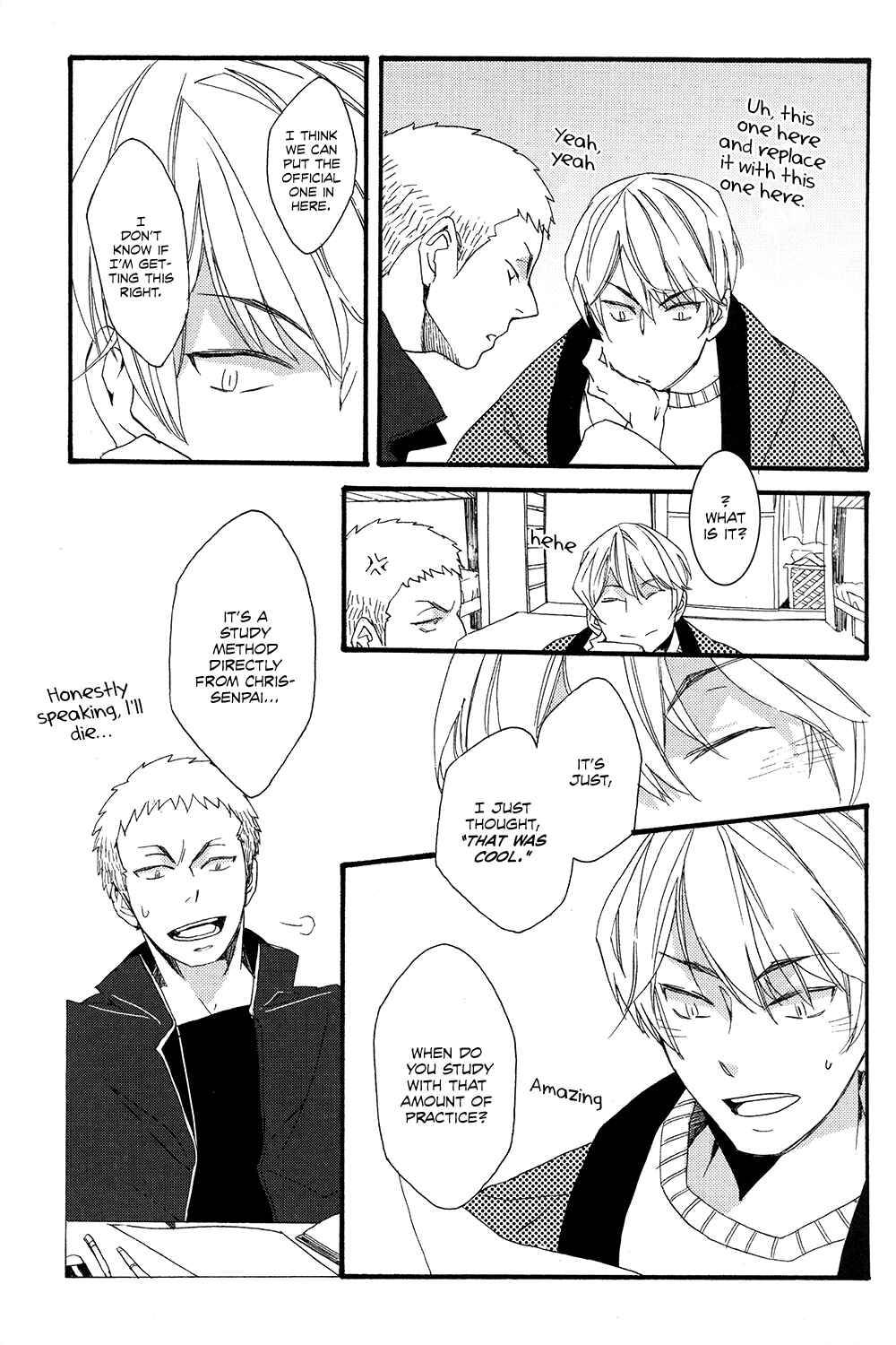 Page 8 Chapter Unknown_2cd3 Diamond no Ace - Kotatsumuri no to Aru Ichi Nichi (Doujinshi)
