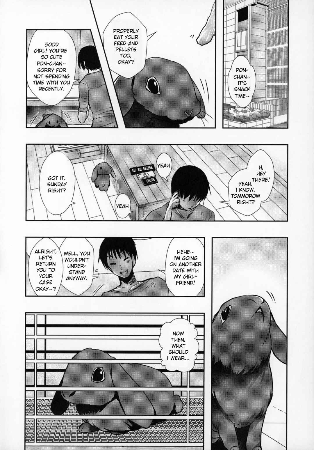 Page 5 Chapter Unknown_e3e4 Kanojo ga Dekitara Pet ga Yande Succubus ni Natta Hanashi