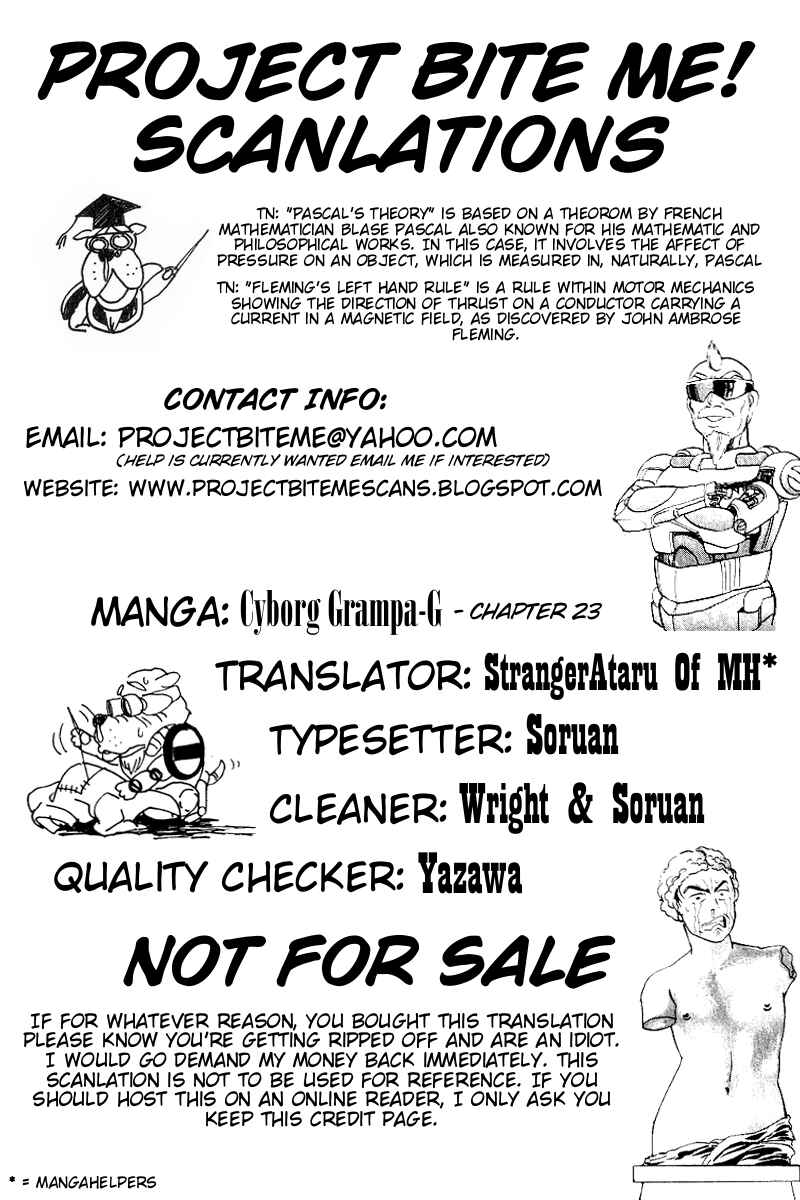 Page 21 Chapter 23 Cyborg Grandpa-G