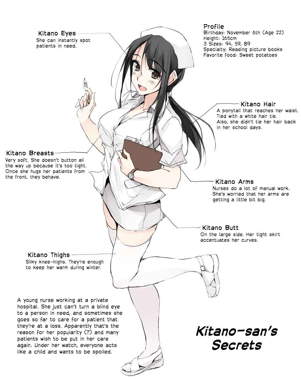 Page 1 Chapter 4.5 Kitano-san, the Nurse Who Spoils Adults