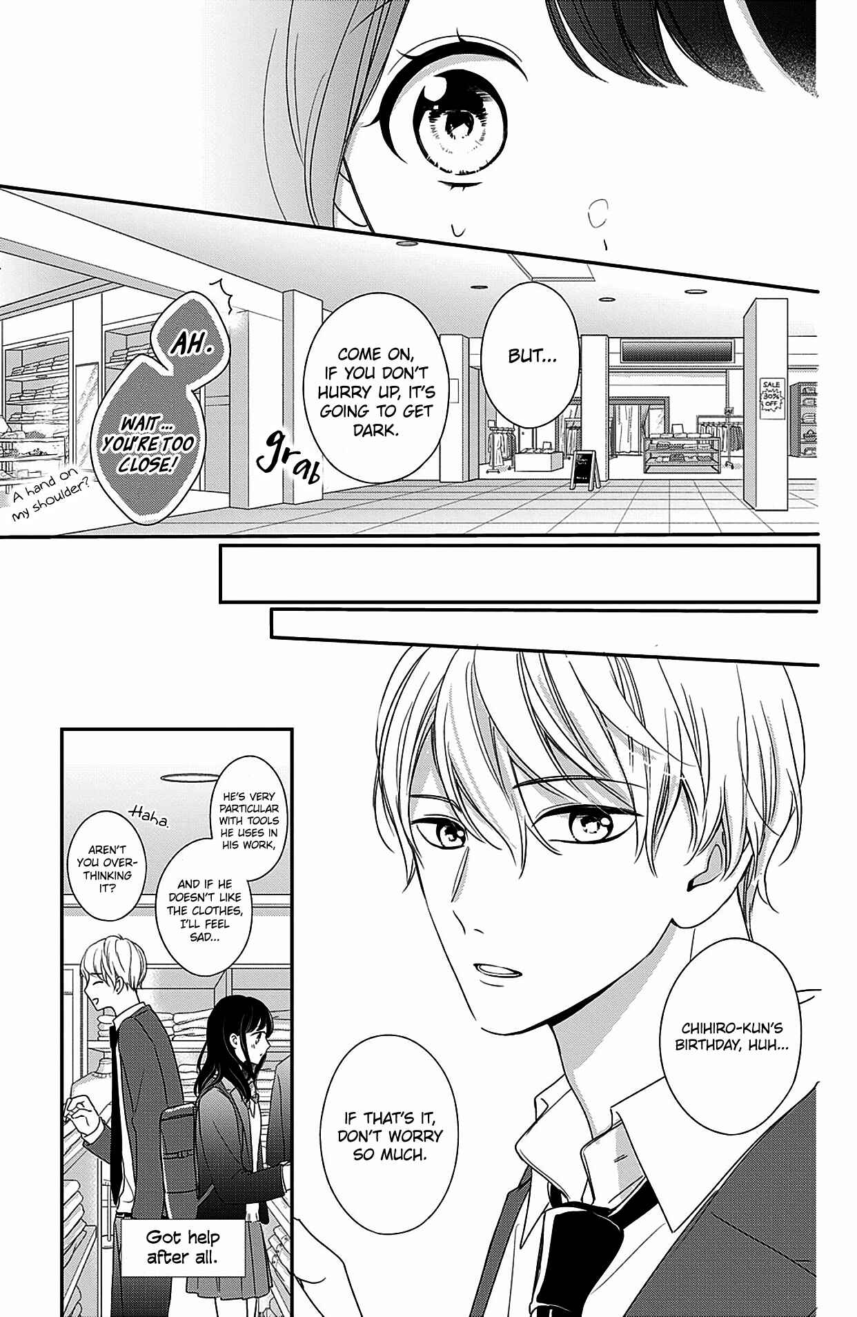 Page 12 Chapter 13 Chihiro-kun wa, Atashi Holic.