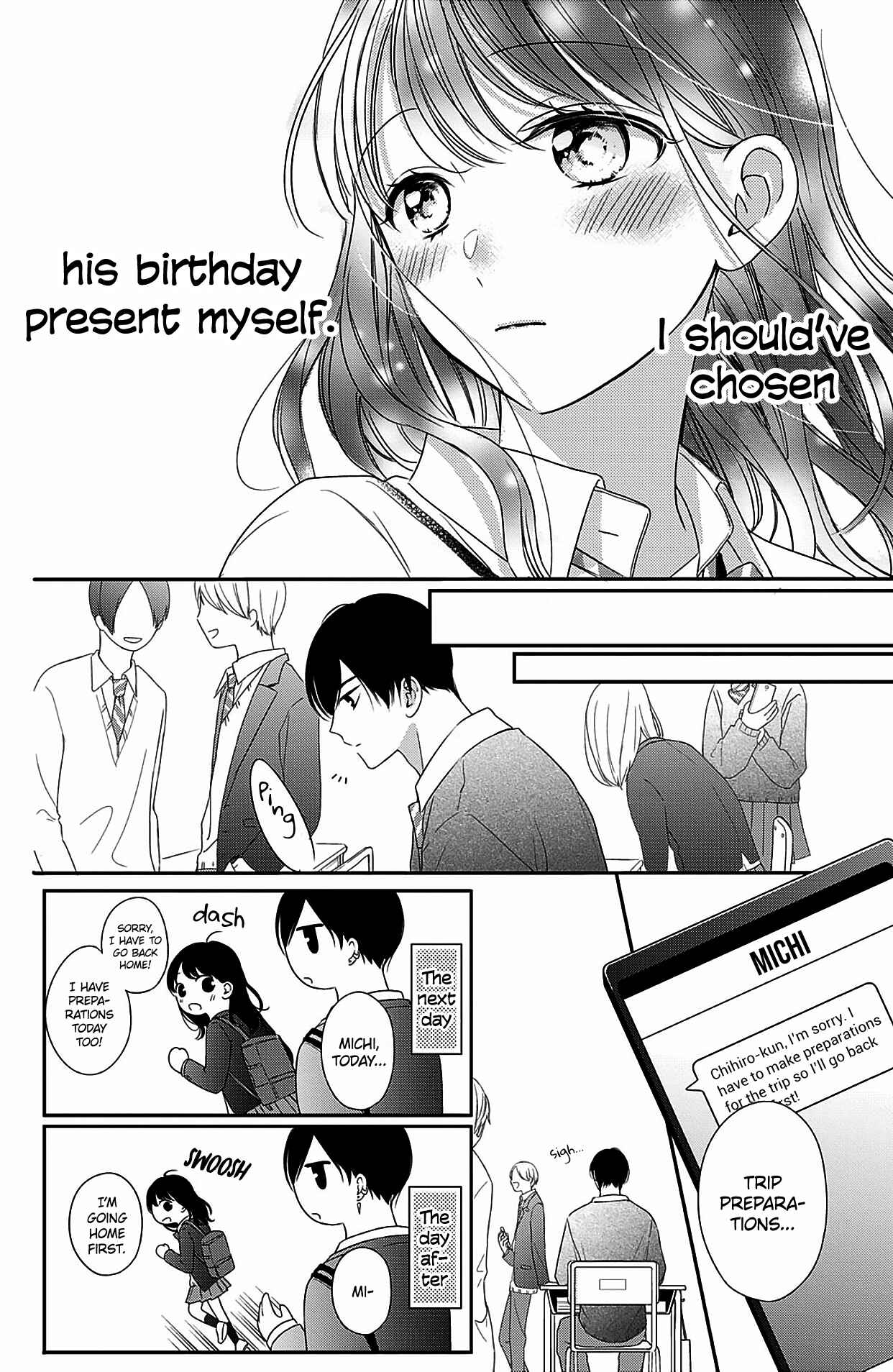 Page 21 Chapter 13 Chihiro-kun wa, Atashi Holic.
