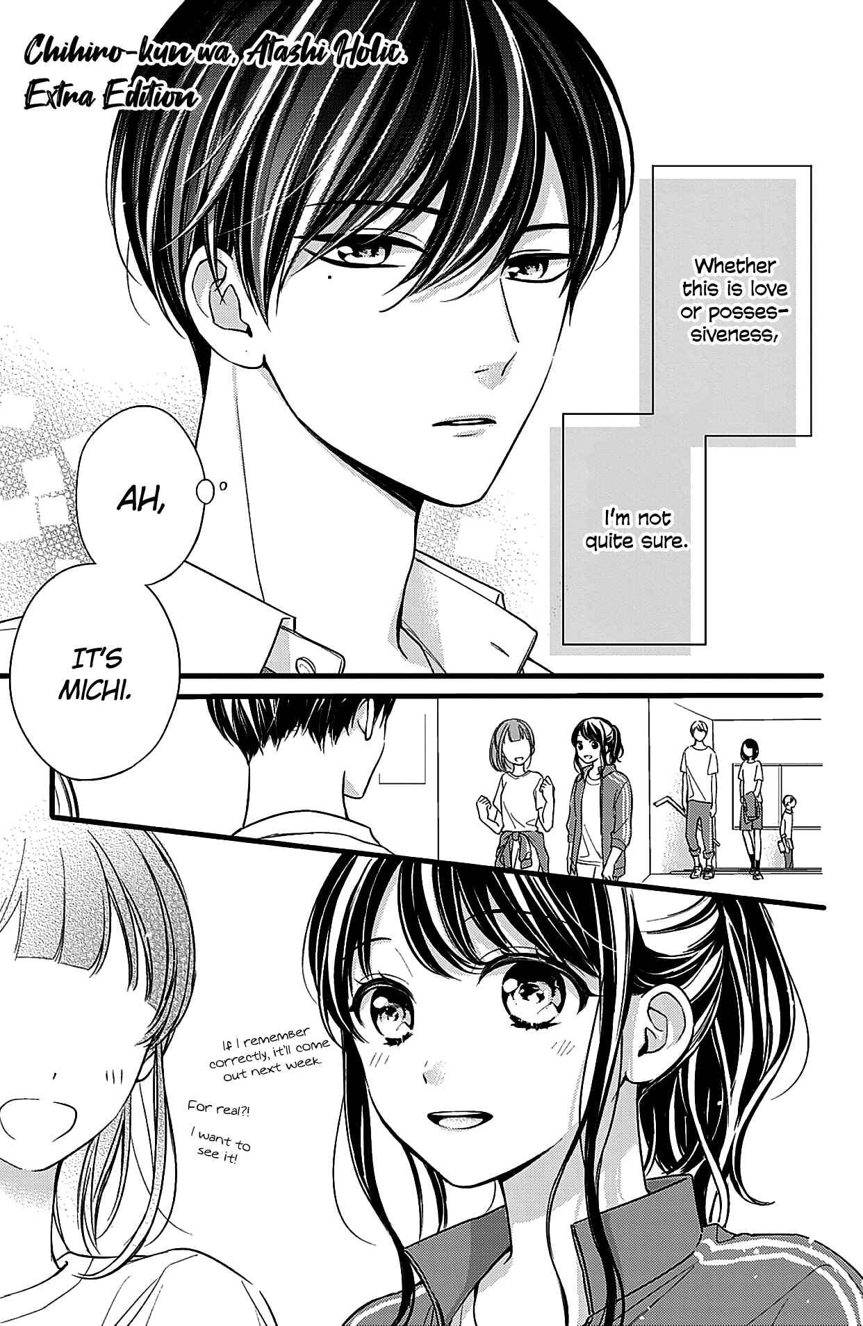 Page 1 Chapter 8.5 Chihiro-kun wa, Atashi Holic.