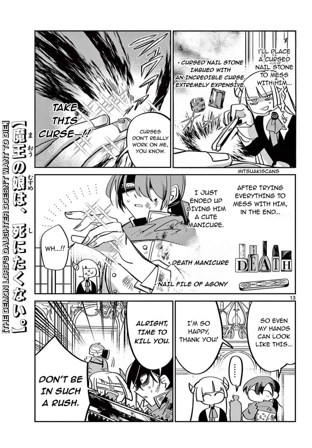 Page 14 Chapter Unknown_9836 Maou no Musume wa, Shinitakunai.