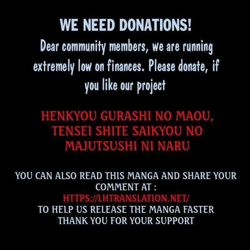 Page 32 Chapter 12 Henkyou Gurashi no Maou, Tensei shite Saikyou no Majutsushi ni naru