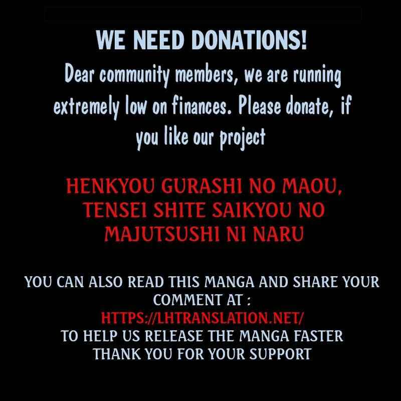 Page 38 Chapter 23 Henkyou Gurashi no Maou, Tensei shite Saikyou no Majutsushi ni naru