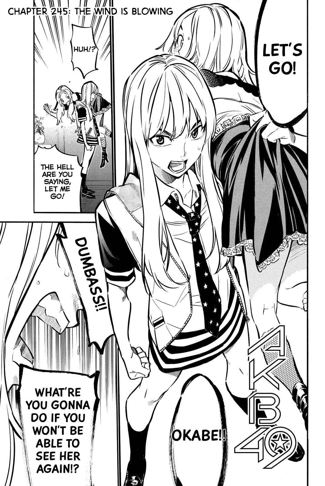 Page 1 Chapter 245 AKB49: Renai Kinshi Jourei