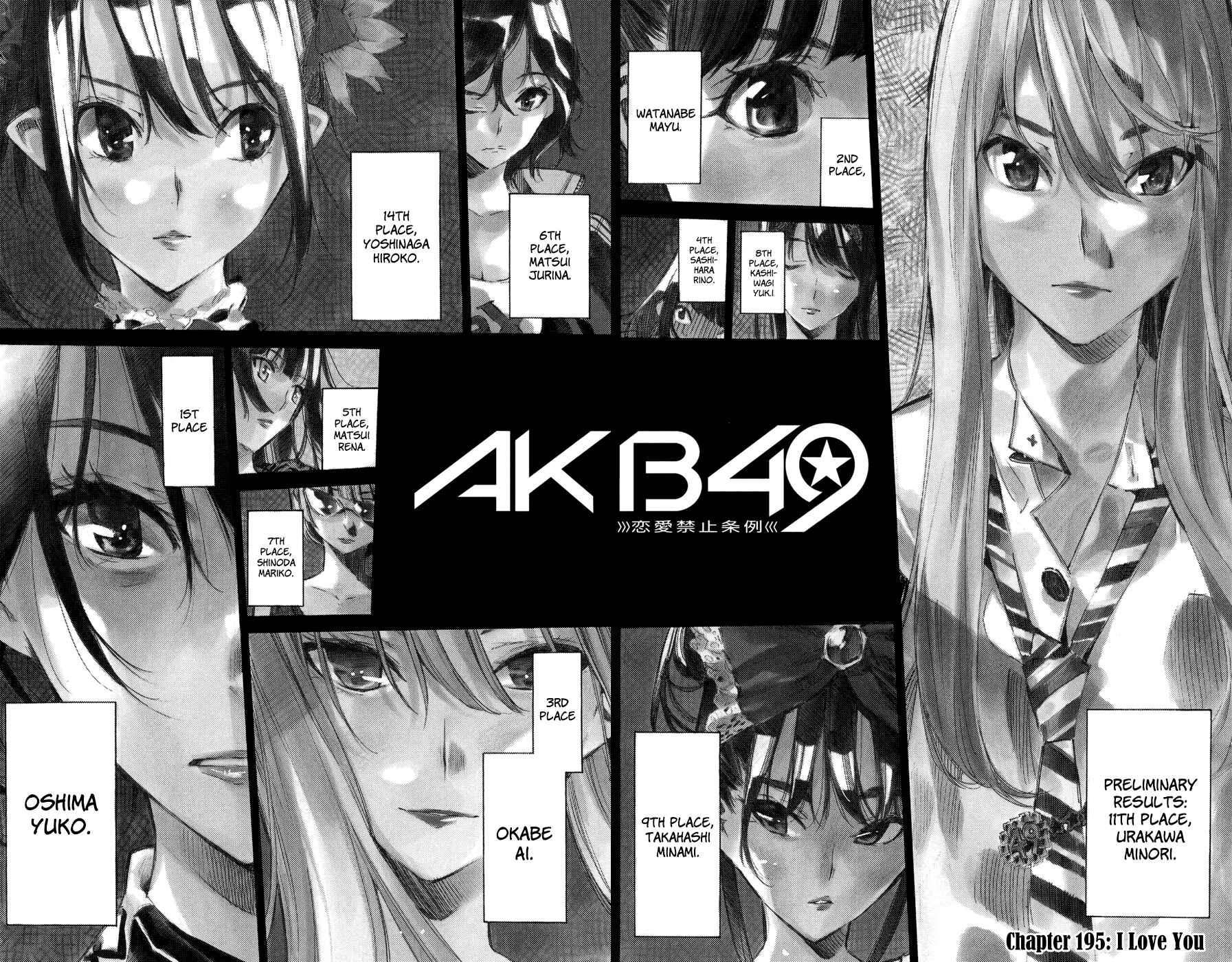 Page 3 Chapter 195 AKB49: Renai Kinshi Jourei