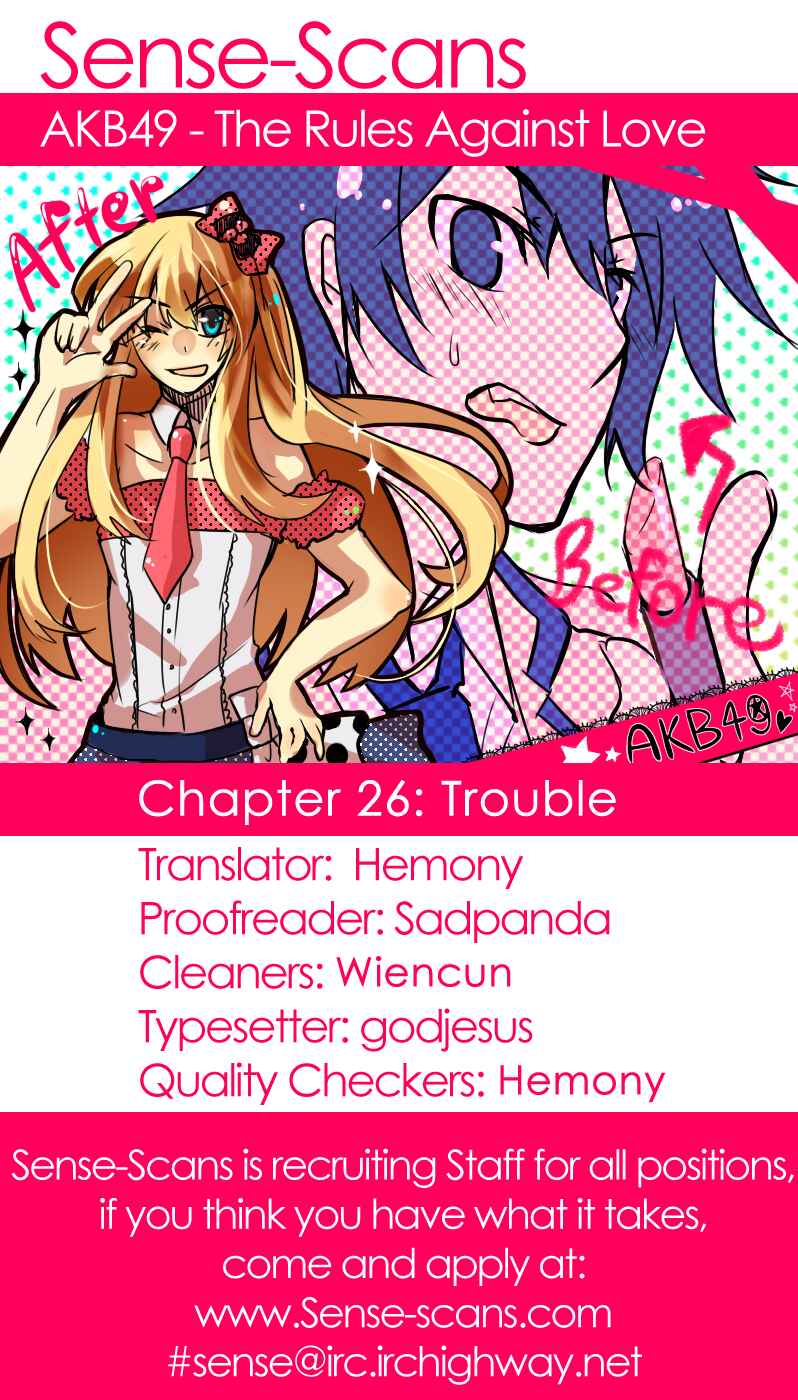 Page 1 Chapter 26 AKB49: Renai Kinshi Jourei
