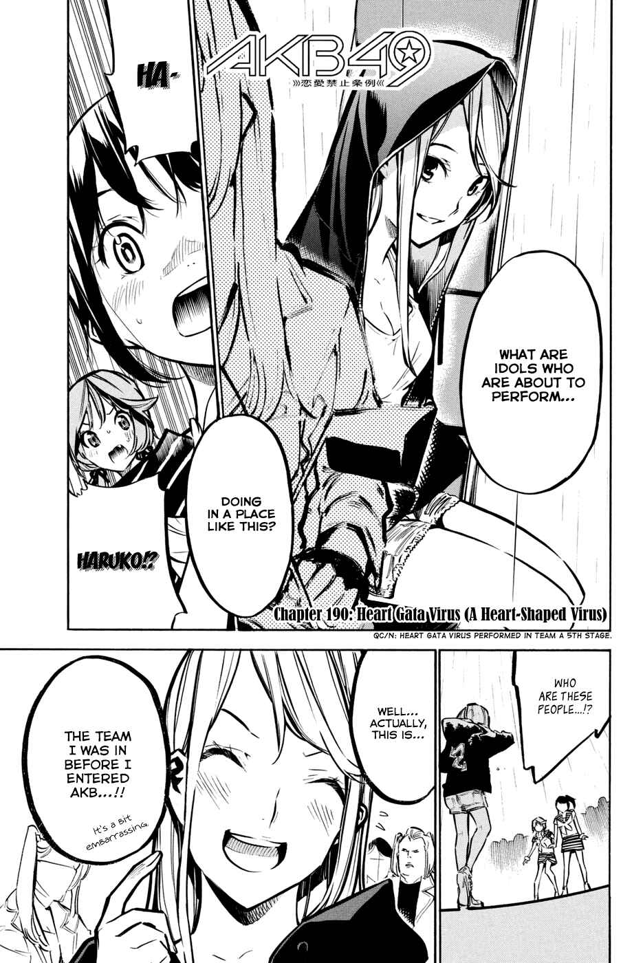 Page 3 Chapter 190 AKB49: Renai Kinshi Jourei