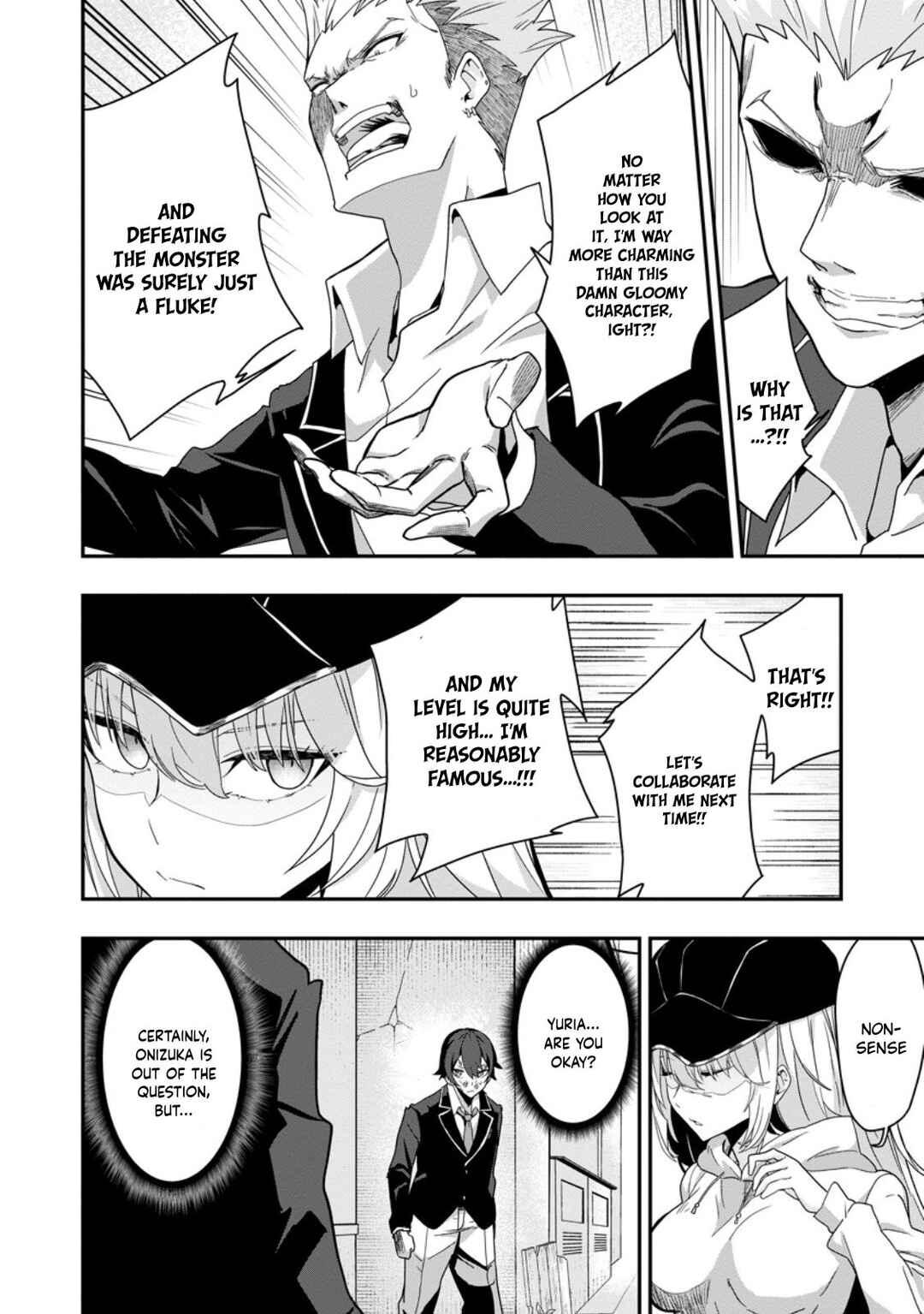 Page 2 Chapter 2.2 Sekai Saikyou no Inkyaa, Dungeon Haishin de Oku Bazu Suru - Haishin Kiriwasure no Sei de, Ukkari Level Counter Stop shiteiru Koto ga Bareteshimatta